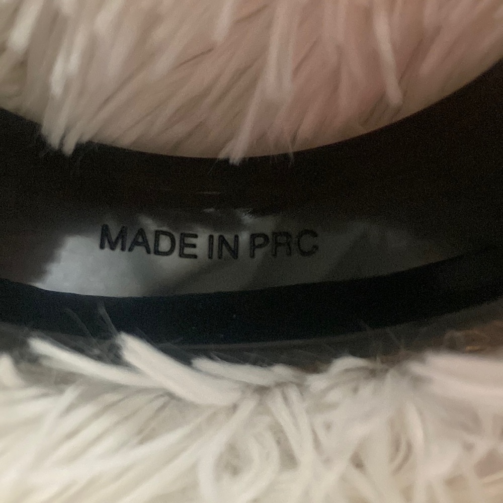 Authentic New Alexander Mcqueen Plexiglass W/Gold… - image 7